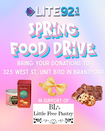 Spring Food Drive - LITE 92